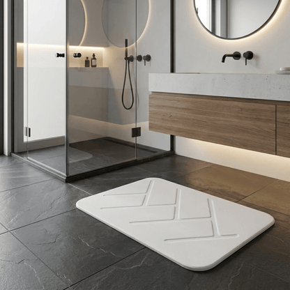 Multi-functional Double-Sided Diatomaceous Earth Quick-Dry Stone Bath Mat