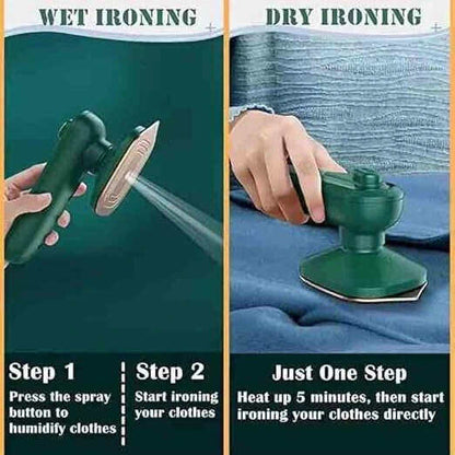 Portable Iron for Quick Wrinkle Removal