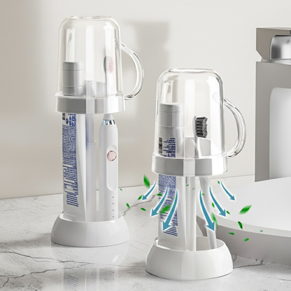 Adjustable And Hygienic Toothpaste Bracket