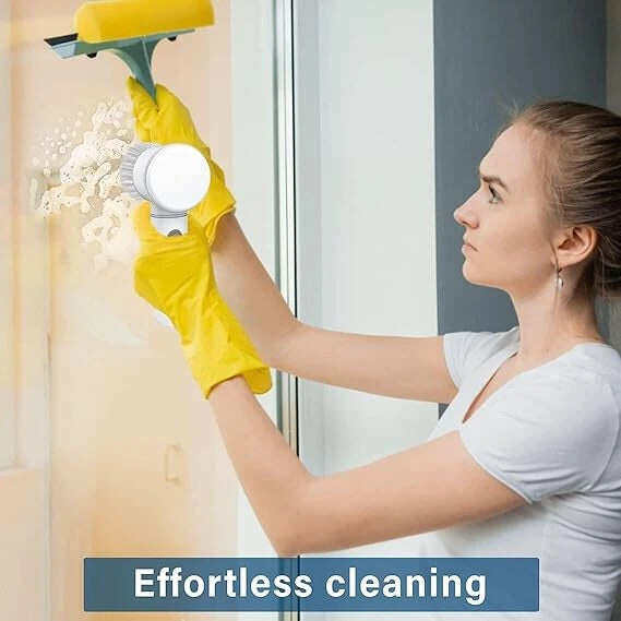 5-in-1 Spin Brush for Daily Cleaning