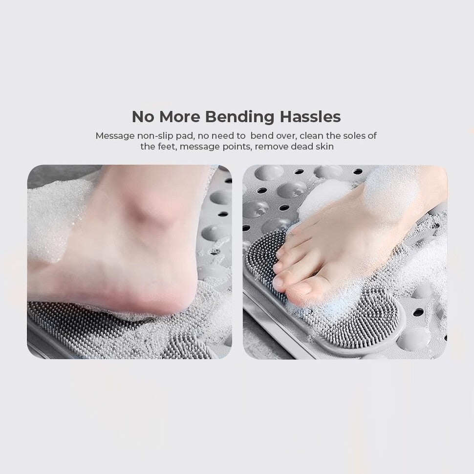 Anti-Bacterial Quick-Dry Non-Slip Shower Mat (71x40cm)