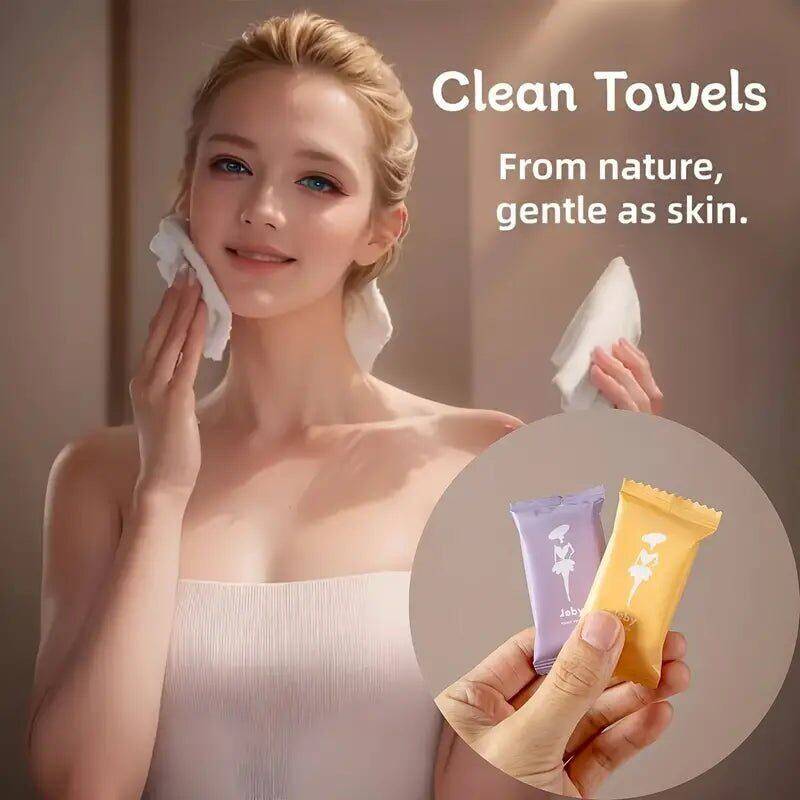 Portable Compressed Disposable Towel
