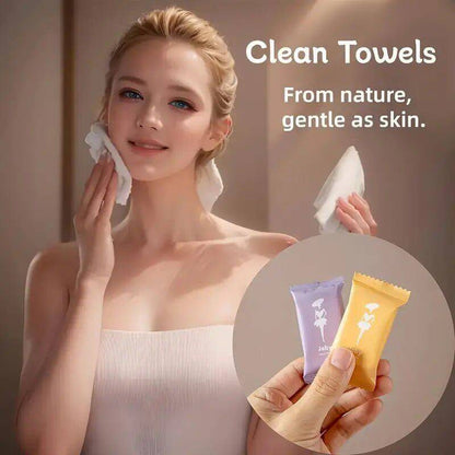 Portable Compressed Disposable Towel