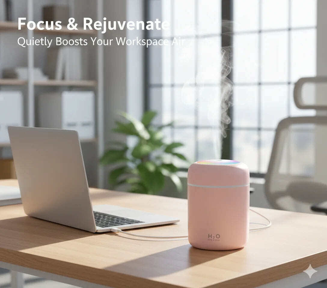 Smart Humidifier with Mist & Ambient Light