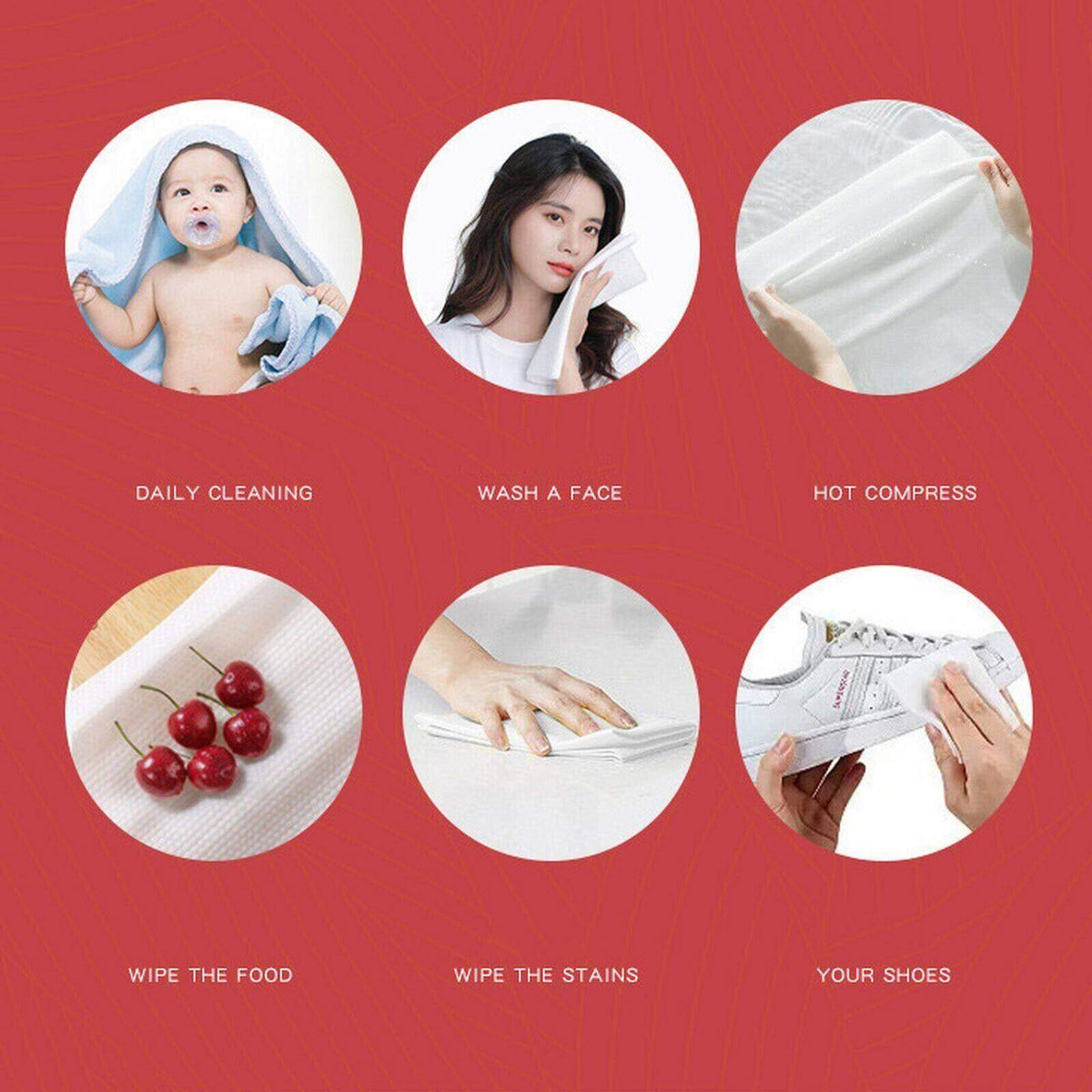 Portable Compressed Disposable Towel