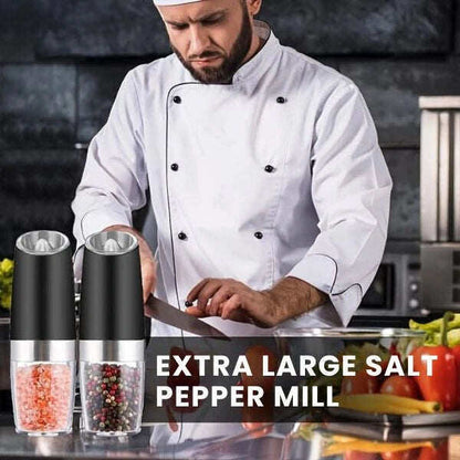 Hands-Free Spice Grinder with LED Precision