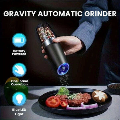 Hands-Free Spice Grinder with LED Precision
