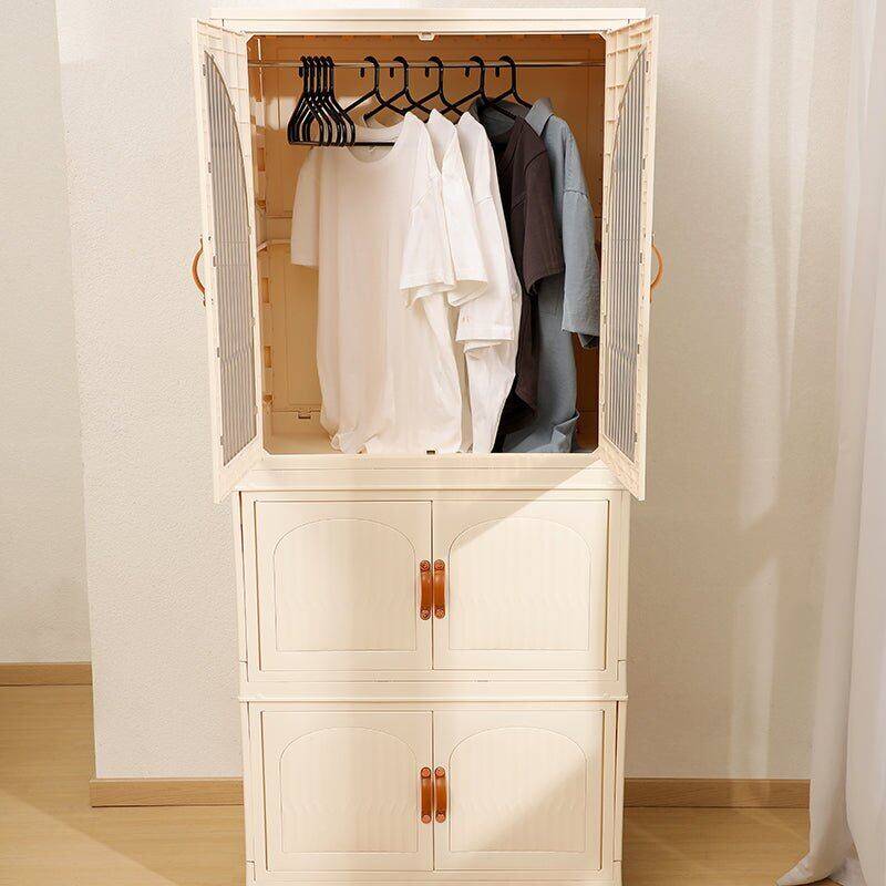 Double Door Portable Storage Wardrobe (Style-2)