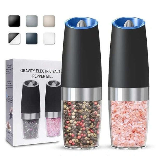 Hands-Free Spice Grinder | LED Precision | One-Hand Operation