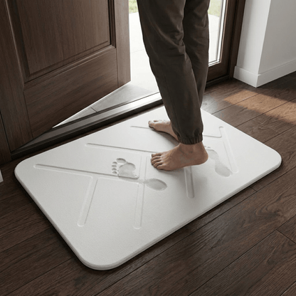 Multi-functional Double-Sided Diatomaceous Earth Quick-Dry Stone Bath Mat